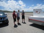 DW_KW_DK_RD_TO_KING_MTN_06_16_18_IMG_6243.jpg - <p>&nbsp;Dave and Kyle W. and Derek K. on the road to King Mountain, June 16, 2018</p>